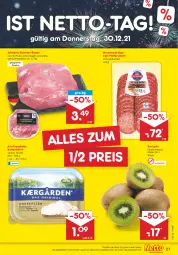 Gazetka promocyjna Netto Marken-Discount - Filial Angebote - Gazetka - ważna od 31.12 do 31.12.2021 - strona 27 - produkty: angebot, arla, asti, aufstrich, braten, brot, brotaufstrich, eis, Fondue, Kærgården, Käse, kiwi, nuss, pfeffer, reis, saft, salami, schinken, schwein, schweine, stockmeyer, Ti, wein, weine, ZTE