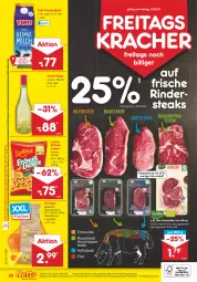 Gazetka promocyjna Netto Marken-Discount - Filial Angebote - Gazetka - ważna od 31.12 do 31.12.2021 - strona 28 - produkty: angebot, angebote, beef, bio, discount, eis, entrecôte, filet, frische milch, Holz, hüftsteak, hugo, kracher, lorenz, marken-discount, milch, ndk, orange, orangen, reis, rind, rinder, Rindersteak, Rippen, roastbeef, sac, steak, steaks, Ti, uhr, versandkostenfrei, ZTE