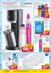 Gazetka promocyjna Netto Marken-Discount - Filial Angebote - Gazetka - ważna od 31.12 do 31.12.2021 - strona 36 - produkty: auer, dauertiefpreis, decke, Deckel, eis, fanta, fanta oder, filterkartuschen, flasche, getränk, getränke, getränkesirup, glasflasche, Haushaltsgeräte, mac, Maxtra, ndk, pepsi, pet-flasche, reis, rel, sirup, Soda, sodastream, Sprudel, spülmaschinen, Ti, tiefpreis, versandkostenfrei, wasser, wasserfilter, wasserfilter marella, wassersprudler