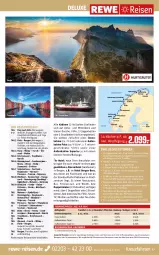 Gazetka promocyjna Rewe Reisen - Reiseprospekt - Gazetka - ważna od 28.04 do 28.04.2023 - strona 17 - produkty: Bad, bett, Betten, buch, dusche, eier, eis, elle, ente, Etagenbett, fenster, fisch, inklusivleistungen, kaffee, kreuzfahrten, leine, Nordsee, Persona, reis, reiseverlauf, rel, ring, rum, rwe, SANTE, tee, Ti, uhr