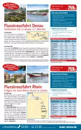 Gazetka promocyjna Rewe Reisen - Reiseprospekt - Gazetka - ważna od 28.04 do 28.04.2023 - strona 18 - produkty: Bau, bett, Betten, Brei, buch, decke, deutschsprachige reiseleitung, dusche, eier, eis, elle, erde, fenster, getränk, getränke, inklusivleistungen, kreuzfahrten, kühlschrank, LG, Metro, Mode, natur, Persona, pool, rama, reis, rel, Ria, Schrank, Ti, Tiere, uhr, wellnessbereich, Whirlpool, ZTE