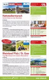 Gazetka promocyjna Rewe Reisen - Reiseprospekt - Gazetka - ważna od 28.04 do 28.04.2023 - strona 24 - produkty: Alwa, arla, asti, Bad, bio, Brei, buch, dusche, E-Bike, eier, eis, ente, erde, Fahrrad, fanta, flasche, Garten, inklusivleistungen, leine, lorenz, mars, mineralwasser, natur, Nordsee, reis, rel, Ria, riesling, ring, stube, Ti, tisch, uhr, usb, wasser, wein, weine