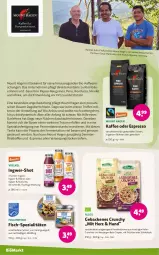 Gazetka promocyjna Denns Biomarkt - Gazetka - ważna od 12.03 do 12.03.2024 - strona 6 - produkty: auer, Bau, Bauer, beere, beeren, bio, Bio-Kaffee, bohne, bohnen, eis, elle, erde, espresso, fisch, frucht, früchte, früchten, geback, hafer, ingwer, kaffee, oder espresso, reis, röstkaffee, schoko, schokolade, Spezi, Stier, Ti, Tiere, uhr, WICK, Wild