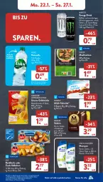 Gazetka promocyjna AldiSud - NÄCHSTE WOCHE - Gazetka - ważna od 27.01 do 27.01.2024 - strona 7 - produkty: aldi, alle artikel ohne dekoration, backfisch, brötchen, coppenrath, dekoration, drink, eis, elle, energy drink, erfrischungsgetränk, ferrero, fisch, flasche, getränk, Goldstücke, iglo, magnum, mango, maultaschen, milch, milch-schnitte, monster, Monster Energy, natur, reis, rel, riegel, shampoo, stieleis, Tasche, taschen, Ti, volvic, weizenbrötchen, ZTE