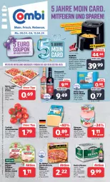 Gazetka promocyjna Combi - Prospekte - Gazetka - ważna od 13.04 do 13.04.2024 - strona 1 - produkty: almighur, almighurt, angebot, angebote, braten, cocktail, culinaria, deutscher schnittkäse, die ofenfrische, Dr. Oetker, ehrmann, ehrmann almighurt, eier, eis, elle, flasche, fritteuse, grill, gyros, Heißluftfritteuse, Käse, küche, Küchen, milram, Ofen, pfanne, pils, pilsener, pizza, rama, ramazzott, ramazzotti, Rauch, reis, Ria, ritter, ritter sport, rügenwalder, salami, Schal, Schale, schinken, schinken spicker, schnittkäse, schwein, Sport, strauchtomaten, teller, Ti, Tiere, tomate, tomaten, wein, zott, ZTE