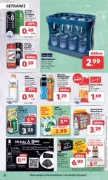 Gazetka promocyjna Combi - Prospekte - Gazetka - ważna od 13.04 do 13.04.2024 - strona 20 - produkty: Afri Cola, Alwa, brause, cola, eis, elle, fassbrause, flasche, fritz, fuze tea, getränk, getränke, gin, glasflasche, hella, lautsprecher, mineralwasser, natur, Nektar, oettinger, orange, orangen, pils, pilsener, radler, Rana, reis, rel, Ti, veltins, veltins pilsener, volvic, wasser, Zelt, ZTE