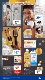 Gazetka promocyjna AldiSud - IN ZWEI WOCHEN - Gazetka - ważna od 24.12 do 24.12.2022 - strona 23 - produkty: aldi, aufbewahrungstasche, brause, brauseschlauch, bürste, dell, discount, dusche, eis, elle, flasche, Garten, Glättbürste, kissen, latte, lebensmittel, lenor, lenor weichspüler, Lockenstab, Massagegerät, Mode, monitor, reis, rwe, schlauch, Tasche, Ti, Tiere, usb, weichspüler