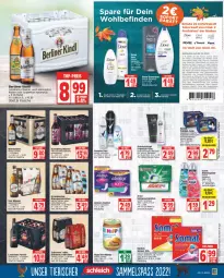 Gazetka promocyjna Edeka - Angebote der Woche - Gazetka - ważna od 24.09 do 24.09.2022 - strona 15 - produkty: alkohol, alleinfuttermittel, Alwa, Always, arla, axe, Bad, berliner, beutel, bier, bierspezialitäten, bio, Brei, cola, Coral, coupon, dailies, dalli, deka, deo, dove, duschbad, duschdas, felix, flasche, geschirr, getränk, gin, Guinness, henkel, hipp, Jubiläums, krombache, krombacher, maschinenreiniger, Mixer, mixery, natur, pils, pilsener, portionsbeutel, purina, radler, reiniger, rel, rexona, schaumfestiger, Signal, sofort-rabatt, somat, Spezi, spülmaschinen, steiner, Taft, Ti, vollwaschmittel, warsteiner, waschmittel, weichspüler