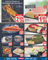 Gazetka promocyjna Edeka - Angebote der Woche - Gazetka - ważna od 24.09 do 24.09.2022 - strona 5 - produkty: braten, doppelrahmstufe, dressing, eis, emmentaler, filet, frischkäse, garnelen, grill, hartkäse, ideal zum braten, Käse, Kürbis, kürbiskerne, lachs, lachsfilet, mac, nuss, paprika, Rauch, rebell, reis, Schal, Schale, schnitten, schnittkäse, schweizer hartkäse, Spitzpaprika, Sylter, terrine, Ti, top-preis, ZTE