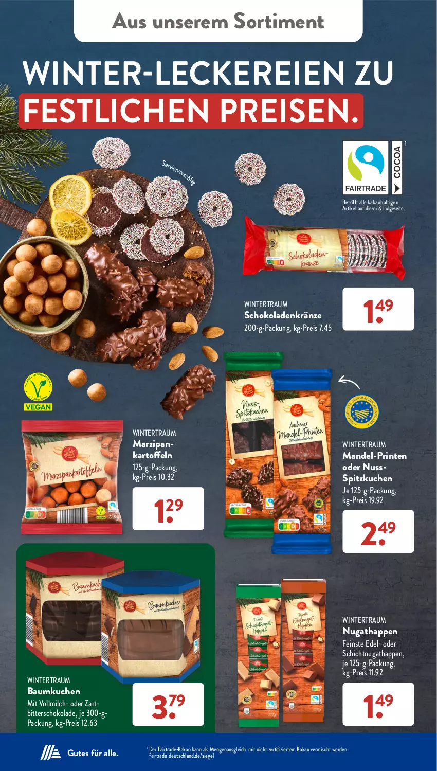 Aktueller Prospekt AldiSud - NÄCHSTE WOCHE - von 02.10 bis 07.10.2023 - strona 10 - produkty: Bau, eis, erde, kakao, kartoffel, kartoffeln, kuchen, LG, mandel, marzipan, milch, nuss, reis, schoko, schokolade, schokoladen, Ti, vollmilch, Zartbitterschokolade