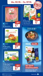 Gazetka promocyjna AldiSud - NÄCHSTE WOCHE - Gazetka - ważna od 07.10 do 07.10.2023 - strona 13 - produkty: aldi, bio, Bio-Gemüse, eis, erbsen, fusilli, garnelen, je 250-g-packung, kichererbsen, kochschinken, lachs, lack, pasta, pesto, Räucherlachs, reis, Schal, Schale, schinken, schnitten, spaghetti, Ti, Tiger-Garnelen