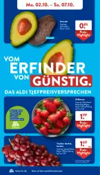 Gazetka promocyjna AldiSud - NÄCHSTE WOCHE - Gazetka - ważna od 07.10 do 07.10.2023 - strona 4 - produkty: aldi, avocado, beere, beeren, eis, erdbeere, erdbeeren, kracher, LG, nuss, reis, Ti, trauben, ZTE