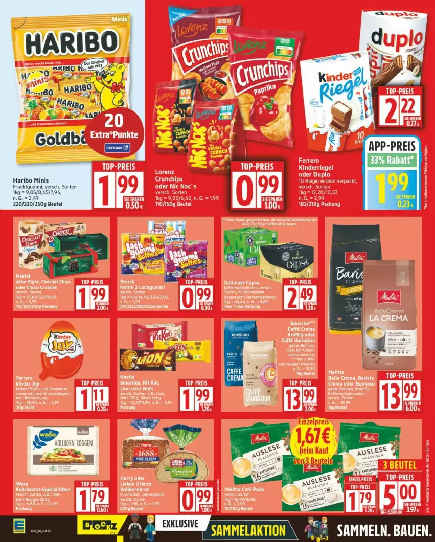 Aktueller Prospekt Edeka - Prospekte - von 21.07 bis 26.07.2025 - strona 10 - produkty: Bau, beutel, frucht, fruchtgummi, haribo