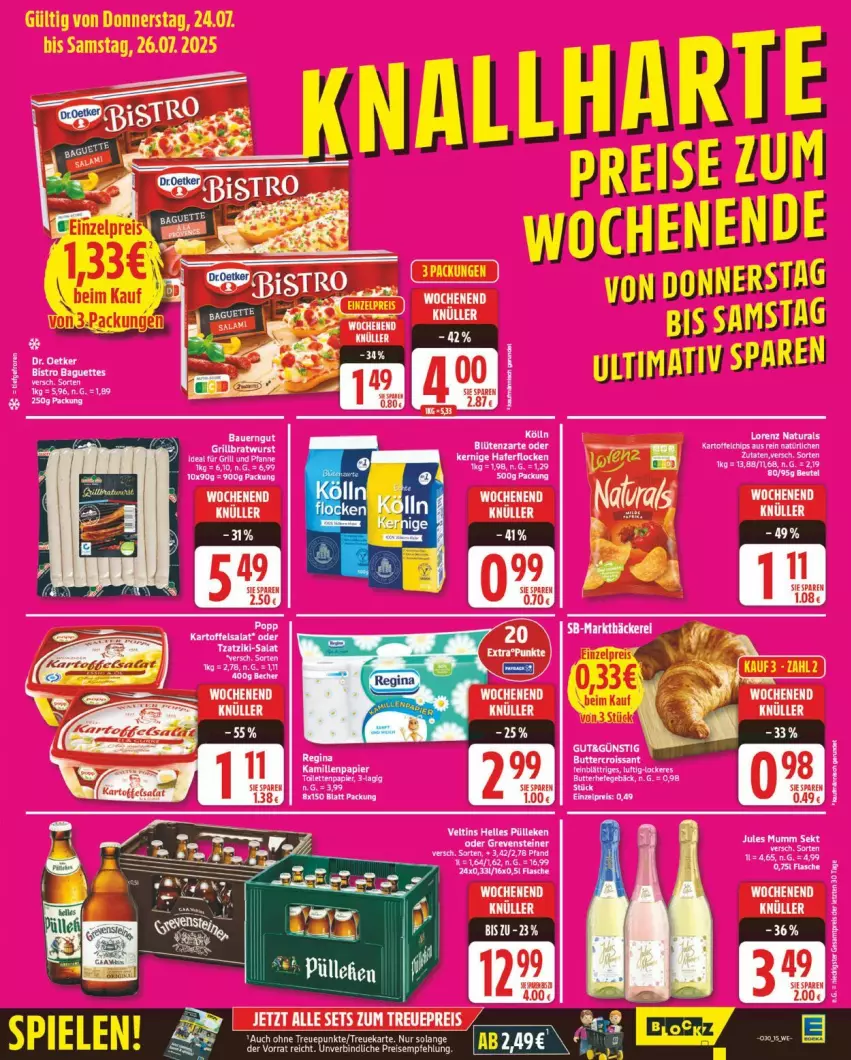 Aktueller Prospekt Edeka - Prospekte - von 21.07 bis 26.07.2025 - strona 15 - produkty: eis, reis