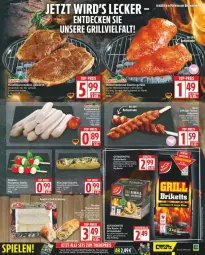 Gazetka promocyjna Edeka - Prospekte - Gazetka - ważna od 26.07 do 26.07.2025 - strona 5 - produkty: auer, Bau, Bauer, briketts, decke, discount, eis, elle, erde, fleisch, gewürz, grill, grillbriketts, hähnchenbrust, Hähnchenfleisch, Holz, reis, saft, Tasche, Ti, top-preis, WICK