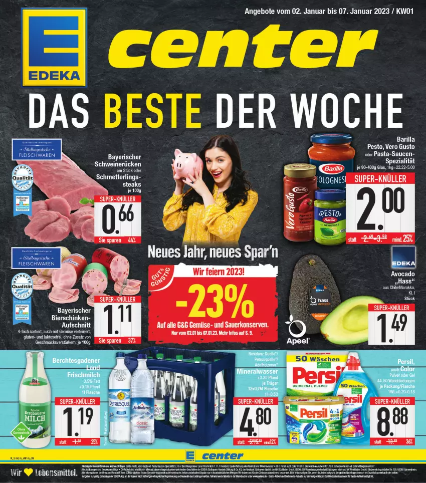 Aktueller Prospekt E Center - Angebote der Woche - von 02.01 bis 07.01.2023 - strona 1 - produkty: persil, Ti