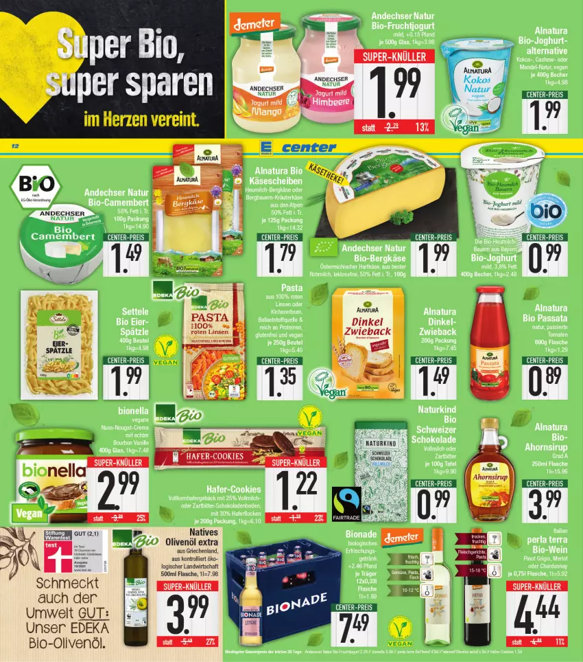 Aktueller Prospekt E Center - Angebote der Woche - von 02.01 bis 07.01.2023 - strona 12 - produkty: bio, elle, Ti