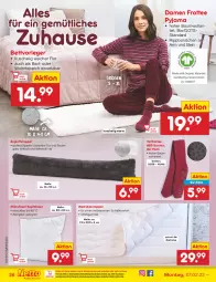 Gazetka promocyjna Netto Marken-Discount - Filial-Angebote - Gazetka - ważna od 12.02 do 12.02.2022 - strona 26 - produkty: Bad, Bau, bett, bio, eis, kissen, kopfkissen, matratze, matratzen, Matratzentopper, mikrofaser, ndk, Pyjama, reis, socken, tee, teppich, Ti, topper, versandkostenfrei, Zugluftstopper