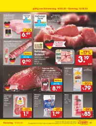 Gazetka promocyjna Netto Marken-Discount - Filial-Angebote - Gazetka - ważna od 12.02 do 12.02.2022 - strona 31 - produkty: angebot, bacon, braten, brustfilet, Falsches Filet, filet, gewürz, gulasch, jungbullen, Käse, leberwurst, Mantel, pfeffer, pute, Ria, saft, salami, schinken, schwein, schweine, schweine-filet, Speck, stockmeyer, Ti, wein, weine, WICK, wiltmann, wurst, ZTE