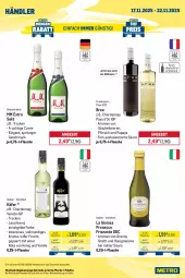 Gazetka promocyjna Metro - Wochen-Angebote Händler - Gazetka - ważna od 22.11 do 22.11.2025 - strona 8 - produkty: angebot, beere, beeren, bree, chardonnay, cuvée, ecco, eis, flasche, frizzante, frucht, getränk, getränke, Glühwein, honig, honigmelone, käfer, La Gioiosa, Leuchte, leuchten, mac, melone, Metro, metro gastro, mm extra, Palette, Papaya, pfirsich, prosecco, reis, sekt, Stachelbeeren, Ti, usb, vanille, wein