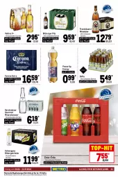 Gazetka promocyjna Metro - GastroJournal - Gazetka - ważna od 13.07 do 13.07.2022 - strona 23 - produkty: alkohol, alkoholfreie getränke, Alwa, auto, beere, beeren, bier, bitburger, bitburger pils, blume, blumen, burger, cabernet, cabernet sauvignon, cassis, Cava, coca-cola, cola, corona, corona extra, de blancs, ecco, eis, elle, flasche, franziskaner, freixenet, frucht, früchte, früchten, gerolsteine, gerolsteiner, getränk, getränke, gewürz, Heu, himbeer, himbeere, himbeeren, honig, honigmelone, LG, melone, mineralwasser, Müller, mumm, Palette, perlen, pet-flasche, pfirsich, pils, Pinot, pinot grigio, prosecco, puma, rioja, rosen, saft, säfte, sauvignon, schwein, schweppes, sekt, spumante, steiner, Ti, tisch, top-hit, valdo, veltins, vin de france, wasser, wein, weissbier, zitrone, zitronen