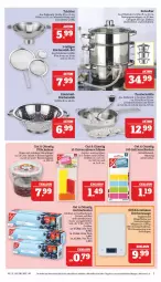 Gazetka promocyjna Marktkauf - Prospekt - Gazetka - ważna od 11.06 do 11.06.2022 - strona 7 - produkty: asti, bügel, deka, edelstahl, eimer, eis, Elektro, Entsafter, gefu, Gläser, glaskeramik, Kette, küche, Küchen, Küchenwaage, mac, messer, Passiermühle, reis, rwe, saft, tee, Ti, tisch, Waage