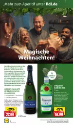 Gazetka promocyjna Lidl - Highlights in der Weinwelt - Gazetka - ważna od 30.11 do 30.11.2023 - strona 8 - produkty: alkohol, aperitif, apfel, berliner, brut, champagne, champagner, cola, eier, frucht, früchte, früchten, gutschein, latte, mac, ndk, nuss, ohne alkohol, rwe, Tanqueray, Ti, weihnachten, wein