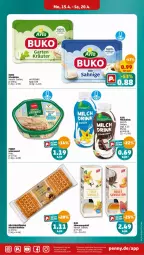 Gazetka promocyjna Penny - Prospekte - Gazetka - ważna od 20.04 do 20.04.2024 - strona 19 - produkty: Buko, drink, frischkäse, Garten, Käse, Kraut, leberwurst, milch, natur, Ti, waffeln, wurst