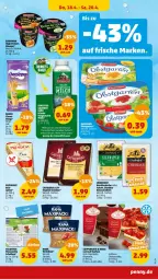 Gazetka promocyjna Penny - Prospekte - Gazetka - ważna od 20.04 do 20.04.2024 - strona 31 - produkty: auer, Bau, Bauer, brie, brownie, cheddar, cheesecake, cola, coppenrath, ehrmann, Garten, goldsteig, Käse, käsescheiben, kuchen, Lust auf Kuchen, mac, milch, mozzarella, obst, obstgarten, Rana, rel, schott, Ti, torte, tortelloni