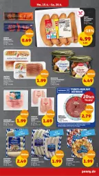 Gazetka promocyjna Penny - Prospekte - Gazetka - ważna od 20.04 do 20.04.2024 - strona 7 - produkty: Blüte, bockwurst, bratwurst, dreistern, Edelsalami, eis, reis, rouladen, salami, schinken, schwein, schweine, Ti, wein, weine, Weißwurst, wiltmann, wurst, zitrone, zitronen