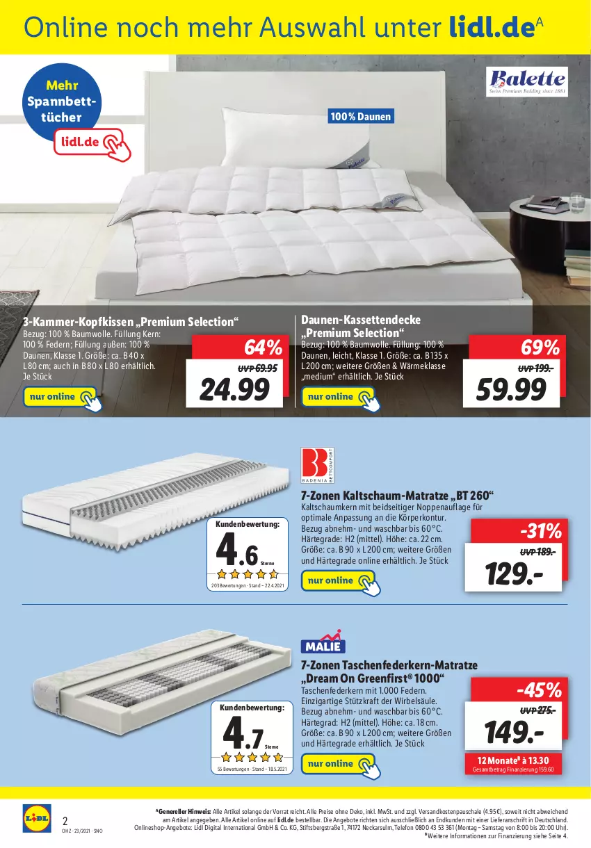 Aktueller Prospekt Lidl - Onlineshop-Highlights der Woche - von 07.06 bis 13.06.2021 - strona 2