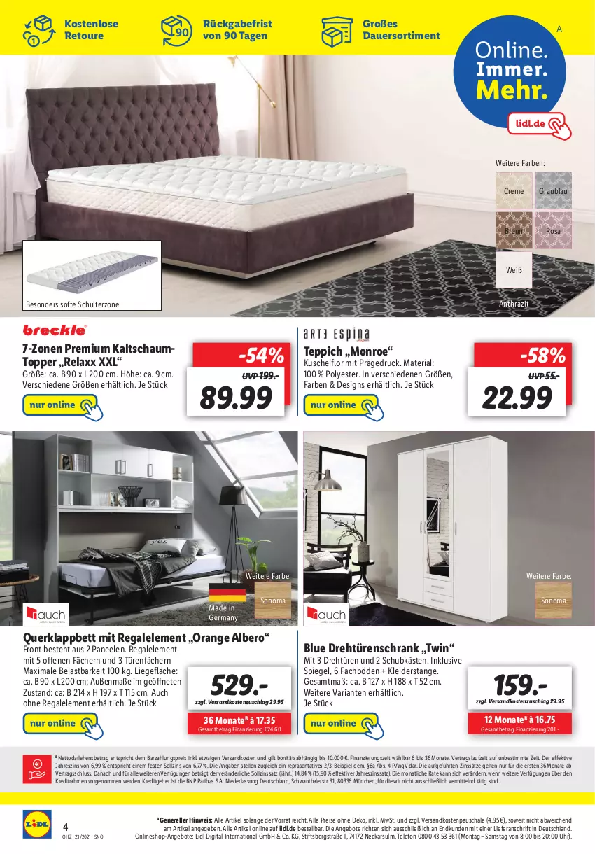 Aktueller Prospekt Lidl - Onlineshop-Highlights der Woche - von 07.06 bis 13.06.2021 - strona 4