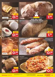 Gazetka promocyjna Netto Marken-Discount - Filial-Angebote - Gazetka - ważna od 22.04 do 22.04.2023 - strona 13 - produkty: angebot, backofen, basilikum, bestpreis, brot, brötchen, butter, Croissant, eis, geback, Holz, HP, Käse, Laugenstange, mandel, mandeln, mehl, Meister, Ofen, pizza, Plunder, pudding, reis, roggenbrötchen, stube, Ti, vanille, weizenmischbrot, weltmeisterbrot, ZTE