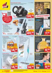 Gazetka promocyjna Netto Marken-Discount - Filial-Angebote - Gazetka - ważna od 22.04 do 22.04.2023 - strona 26 - produkty: akku, akku-handstaubsauger, batterie, beutel, bürste, bürsten, decke, eimer, eis, elle, flasche, grill, grillrost, handstaubsauger, kraft, led-licht, mikrofaser, möbel, ndk, orange, orangen, reifen, reiniger, Reinigung, reis, Ria, Spezi, sprühflasche, staubbeutel, staubsauger, Teleskop, teleskopstiel, Ti, tuc, tücher, Vase, wasser