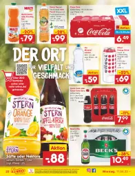 Gazetka promocyjna Netto Marken-Discount - Filial-Angebote - Gazetka - ważna od 16.04 do 16.04.2022 - strona 22 - produkty: Alwa, coca-cola, cola, drink, Effect, eis, energy drink, flasche, frucht, getränk, getränke, glasflasche, mac, mineralwasser, Mineralwasser Still, ndk, Nektar, pils, reis, säfte, tee, Ti, versandkostenfrei, vita, volvic, wasser