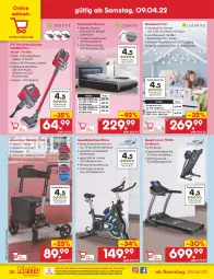 Gazetka promocyjna Netto Marken-Discount - Filial-Angebote - Gazetka - ważna od 16.04 do 16.04.2022 - strona 30 - produkty: beleuchtung, bett, bettkasten, beutel, computer, eis, fernbedienung, handstaubsauger, Kinder, Kinderbett, latte, lattenrost, led-beleuchtung, matratze, mit fernbedienung, Mode, ndk, polsterbett, pute, reis, rückenlehne, smartphone, spee, staubsauger, Ti, usb, versandkostenfrei, vita