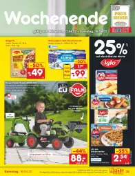 Gazetka promocyjna Netto Marken-Discount - Filial-Angebote - Gazetka - ważna od 16.04 do 16.04.2022 - strona 33 - produkty: angebot, Anhänger, eis, elinas, elinas joghurt, filet, iglo, joghur, joghurt, joghurt nach, Kette, Kinder, maggi, maggi fix, reis, schlemmerfilet, Ti, ZTE