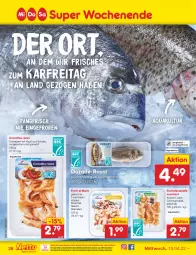 Gazetka promocyjna Netto Marken-Discount - Filial-Angebote - Gazetka - ważna od 16.04 do 16.04.2022 - strona 38 - produkty: aqua, chili, Dorade, eis, elle, fisch, fleisch, frutti di mare, garnelen, kräuter, küche, Küchen, marinade, ndk, reis, salz, Schal, Schale, Ti, versandkostenfrei