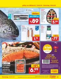 Gazetka promocyjna Netto Marken-Discount - Filial-Angebote - Gazetka - ważna od 16.04 do 16.04.2022 - strona 39 - produkty: angebot, aqua, coupon, creme, deutschlandcard, discount, eis, elle, erde, feinkost, filet, fisch, forelle, ingwer, knorr, küche, Küchen, lachs, lachsfilet, marken-discount, matjes, mit zwiebeln, Rauch, reis, rel, sauce, soja, sojasauce, Sushi, Ti, tisch, wasa, ZTE, zwiebel, zwiebeln