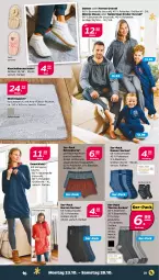 Gazetka promocyjna Netto - Woche 43 - Gazetka - ważna od 28.10 do 28.10.2023 - strona 21 - produkty: Bau, baumwolle, Hausschuhe, Kinder, kleid, Kuschelweich, Overall, retroshorts, Ria, schuhe, shorts, socken, Sweatkleid, Tasche, teppich, Ti, wolle