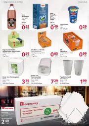 Gazetka promocyjna Selgros - Food - Gazetka - ważna od 27.04 do 27.04.2022 - strona 31 - produkty: Ayran, Becher, bifi, brot, drink, eis, eiskaffee, flasche, gabel, HP, kaffee, milch, Pappbecher, pommes, reis, rügenwalder, rügenwalder mühle, salami, Schal, Schale, schoko, Serviette, servietten, snack, Ti, Vegeta