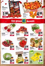 Gazetka promocyjna Kupsch - Angebote der Woche - Gazetka - ważna od 09.07 do 09.07.2022 - strona 3 - produkty: aprikose, aprikosen, banane, bananen, Bau, beere, beeren, bio, deka, edeka bio, eis, eisbergsalat, Elan, elle, erdbeere, erdbeeren, fleisch, früchte, Frühkartoffeln, kartoffel, kartoffeln, kirsch, kirsche, kirschen, kiwi, Kiwi Gold, LG, melone, mini-rispentomaten, paprika, paprika mix, pfirsich, pfirsiche, plattpfirsiche, rispentomaten, salat, Schal, Schale, speisefrühkartoffeln, Ti, tomate, tomaten, wasser, wassermelone, ZTE