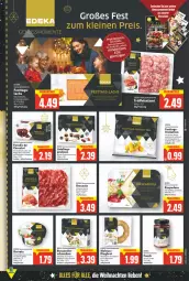 Gazetka promocyjna E Center - Angebote der Woche - Gazetka - ważna od 18.12 do 18.12.2021 - strona 3 - produkty: Becher, beutel, Bresaola, brot, burgunder, Burrata, butter, cola, deka, elsässer art, ente, hartkäse, Käse, Kette, kräuter, kräutern, Kroketten, kuchen, lachs, LG, mac, milch, nuss, pasta, pralinen, Räucherlachs, resa, rind, rinder, ring, sahne, salami, salz, schinken, schlagsahne, schoko, schokolade, schokoladen, Ti, Trüffel, vollmilch, walnuss, weihnachten, wein, Weißwein, Weizenbrot