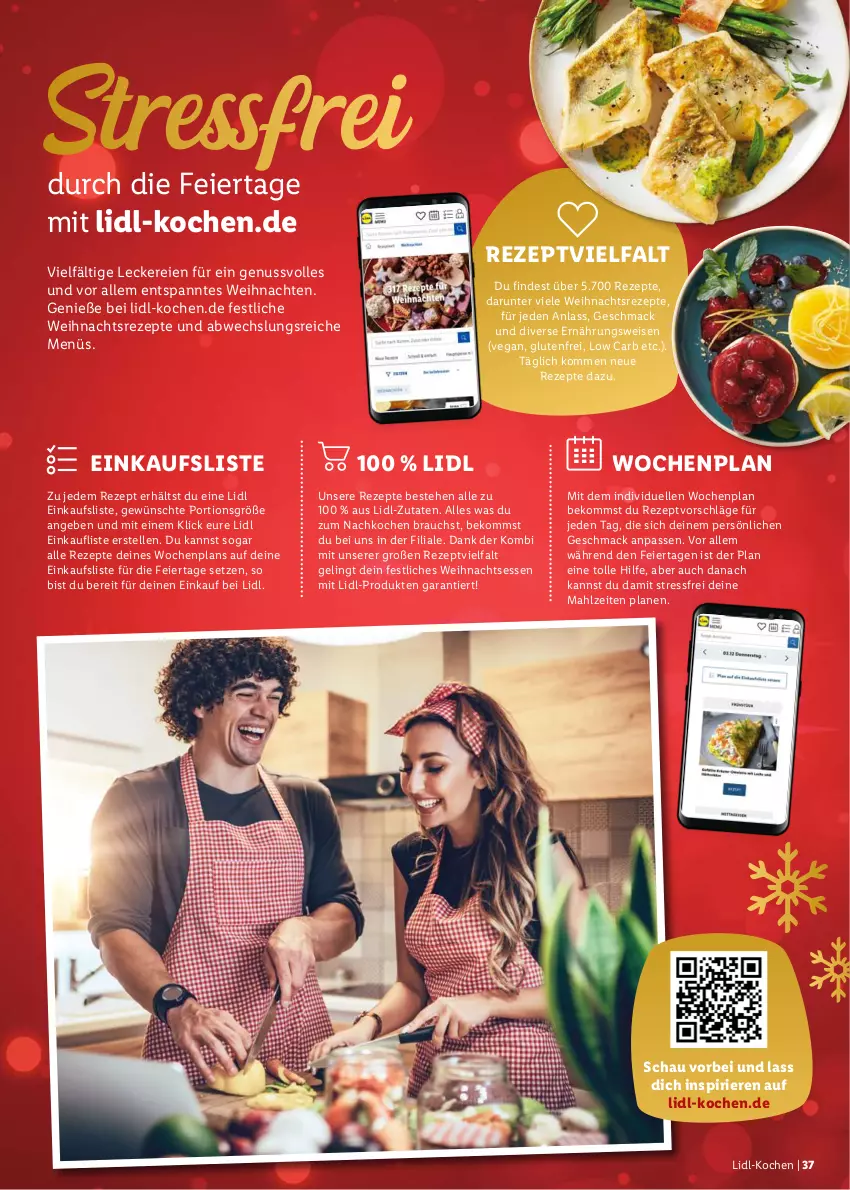 Aktueller Prospekt Lidl - Dein Weihnachtsmarkt - von 30.10 bis 24.12.2021 - strona 37