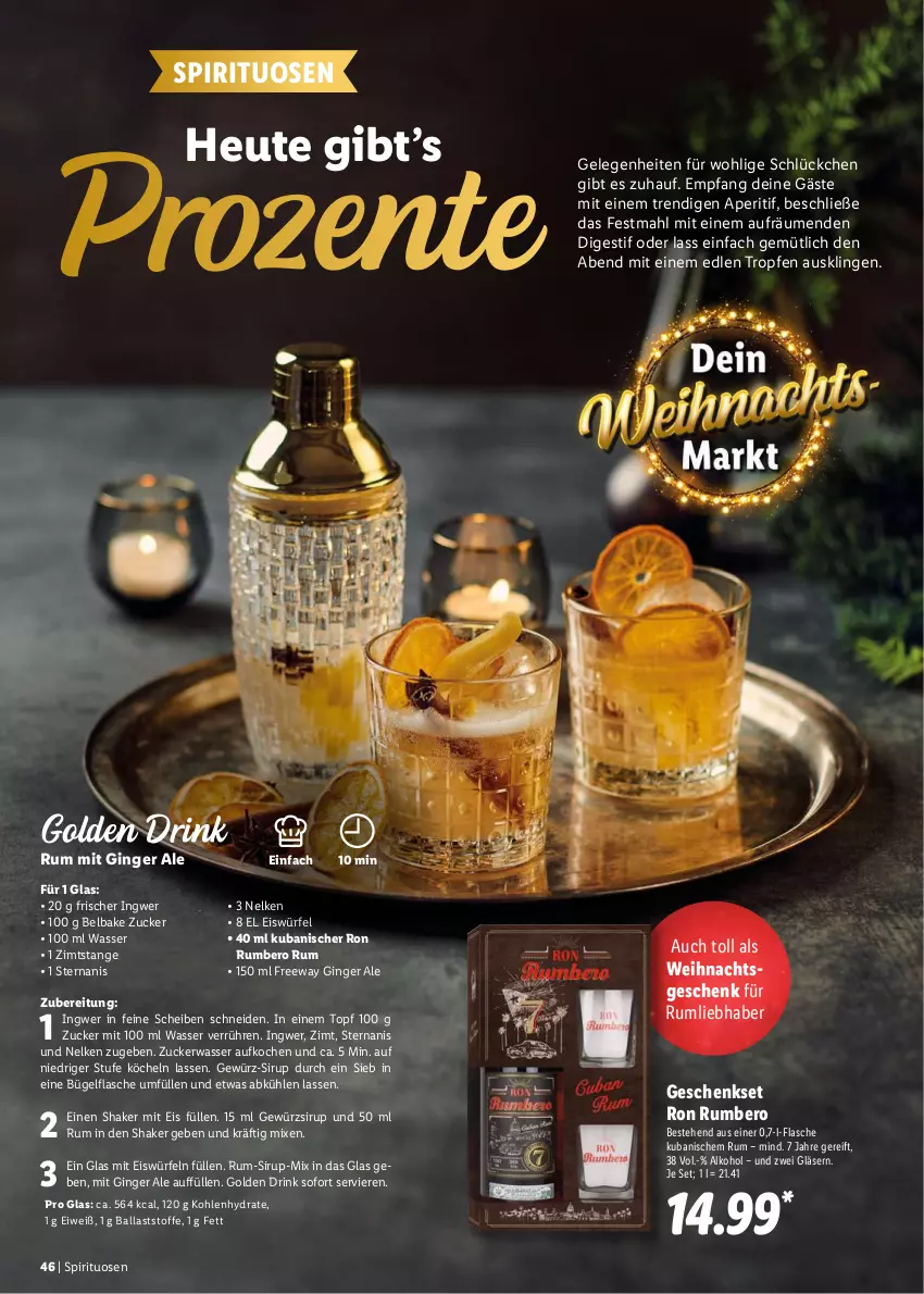 Aktueller Prospekt Lidl - Dein Weihnachtsmarkt - von 30.10 bis 24.12.2021 - strona 46