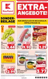 Gazetka promocyjna Kaufland - Extra-Angebote - Gazetka - ważna od 23.08 do 23.08.2023 - strona 1 - produkty: angebot, angebote, baguette, baguettes, Bistro Baguette, cola, Dr. Oetker, eis, filet, ilag, jacobs, jacobs tassimo, kaffee, kaffee-kapseln, reis, schwein, schweine, schweinefilet, sim, tafeltrauben, tasse, tassimo, Ti, trauben, wein, weine, ZTE