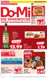 Gazetka promocyjna Kaufland - Extra-Angebote - Gazetka - ważna od 23.08 do 23.08.2023 - strona 2 - produkty: angebot, bruzzzler, cerealien, creme, eis, erfrischungsgetränk, erfrischungsgetränke, frucht, Geflügel, getränk, getränke, irish whiskey, jameson, kakao, kellogg's, Kinder, mac, milch, pfirsich, tee, Ti, waffeln, whiskey, wiesenhof, zitrone, zitronen, ZTE