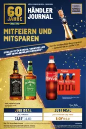 Gazetka promocyjna Metro - Händler Journal - Gazetka - ważna od 18.09 do 18.09.2024 - strona 1 - produkty: Apple, coca-cola, cola, elle, flasche, getränk, getränke, jack daniel, Metro, metro gastro, Palette, sattel, Ti