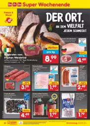 Gazetka promocyjna Netto Marken-Discount - Filial-Angebote - Gazetka - ważna od 11.02 do 11.02.2023 - strona 34 - produkty: aqua, bestpreis, braten, buch, cevapcici, eis, fleisch, Geflügel, gin, Holz, joghur, joghurt, küche, Küchen, Muscheln, ndk, prosciutto, prosciutto cotto, reis, rezept, rind, saft, salami, schinken, schwarzwälder schinken, schwein, schweine, Ti, wein, weine, wiener, wurst, ZTE