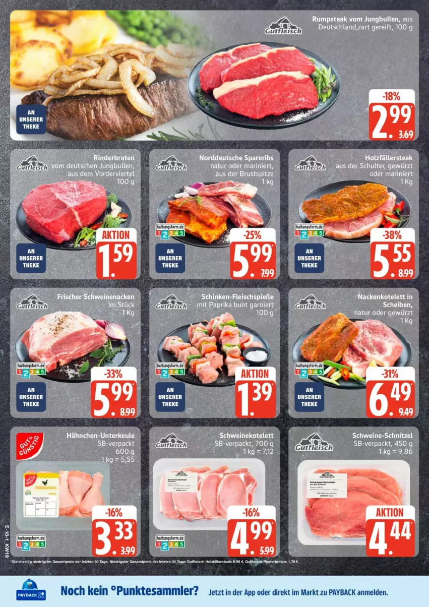 Aktueller Prospekt Edeka - Prospekte - von 04.05 bis 09.05.2026 - strona 12 - produkty: eis, payback, rwe, tee, tesa